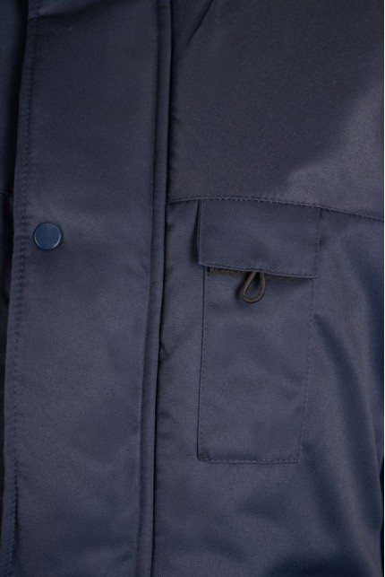 SIBERIE - veste froid bleue - Confort & résistance