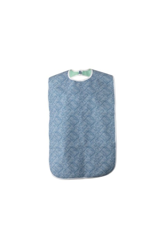 Lätzchen Barriere 50x90, blauer Flanell