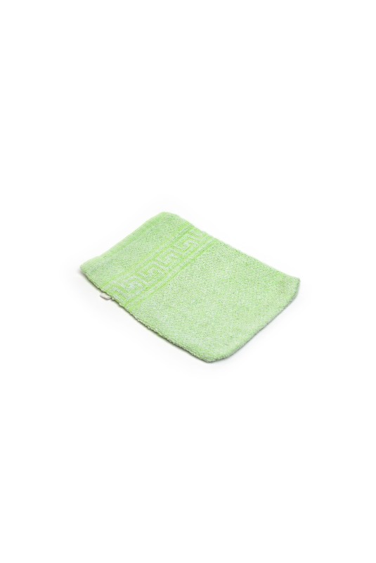 BAGLIC - gant de toilette, 15x21, vert CP 80/20, 340gr/m2