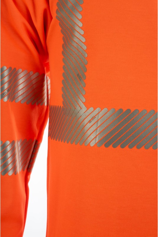 PAKI - polo shirt, high-visibility, long sleeve - Durable