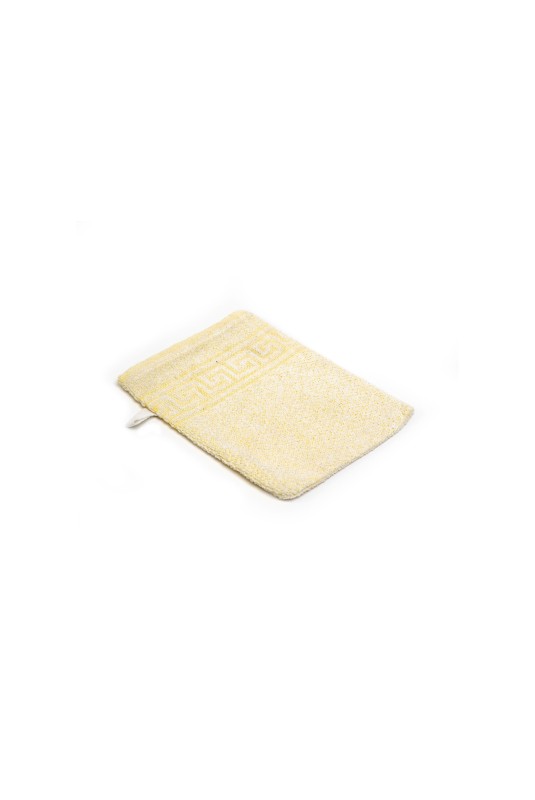 BAGLIC - gant de toilette, 15x21, jaune CP 80/20, 340gr/m2