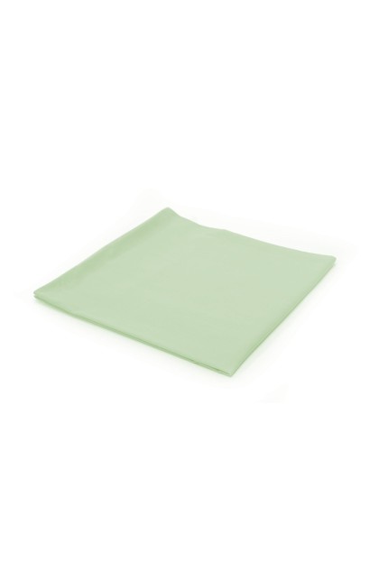 Taie doreiller 65x65 PC 5050 vert nil avec rabat - Résistant