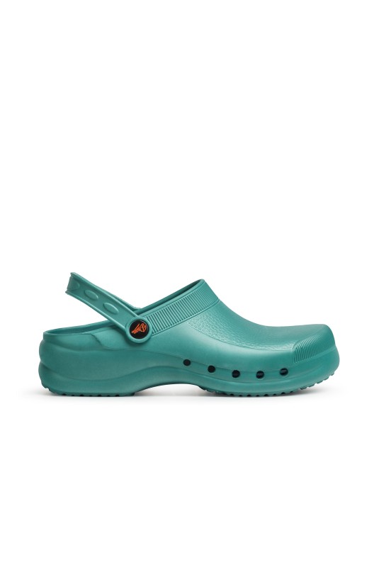 EVA+ - grüner Monocoque-Schuh