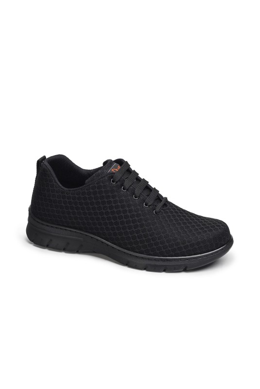 CALPE - black lace-up trainer - Comfort & durability