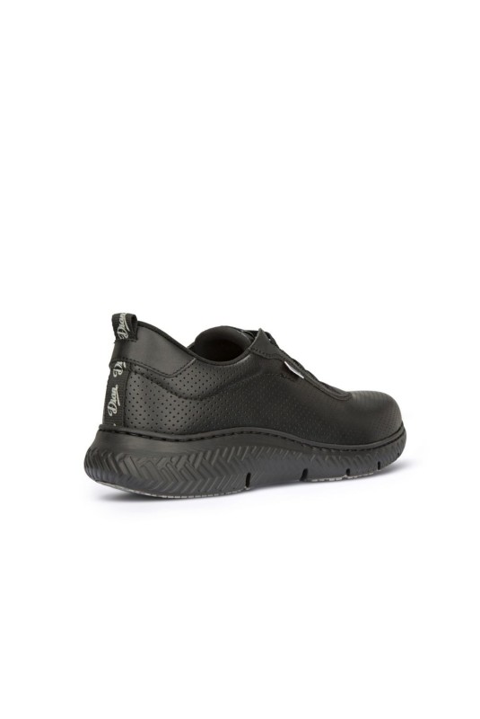 ALICANTE – black lace-up trainers - Comfort & durability