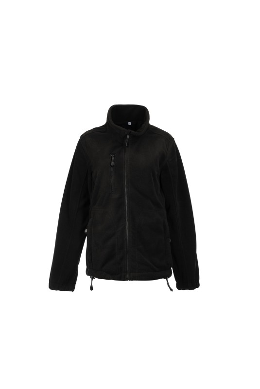 MERIDA - veste polaire noire à manches longues - Résistant