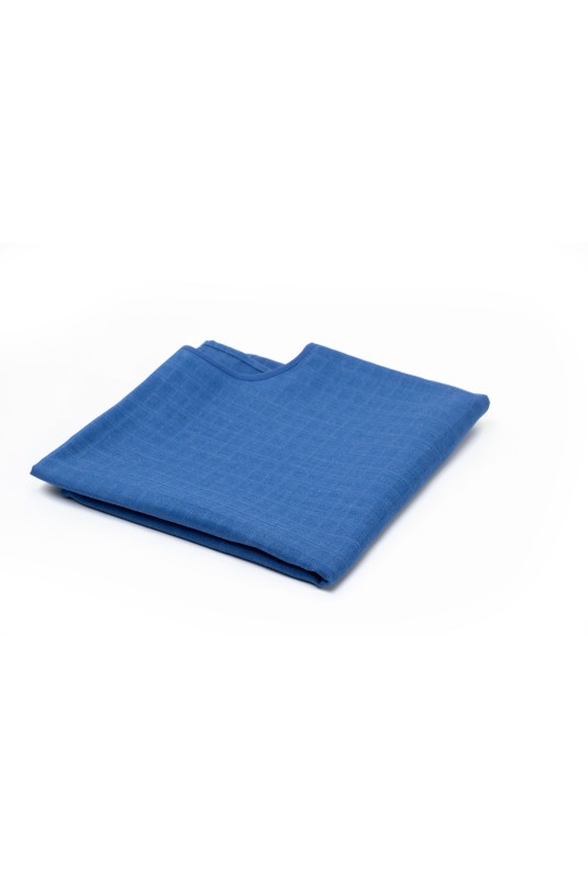 Champ opératoire 100x100 bleu motif rochesson - Résistant