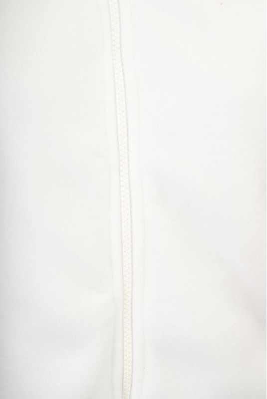 MERIDA – white fleece jacket, long sleeves - Durable